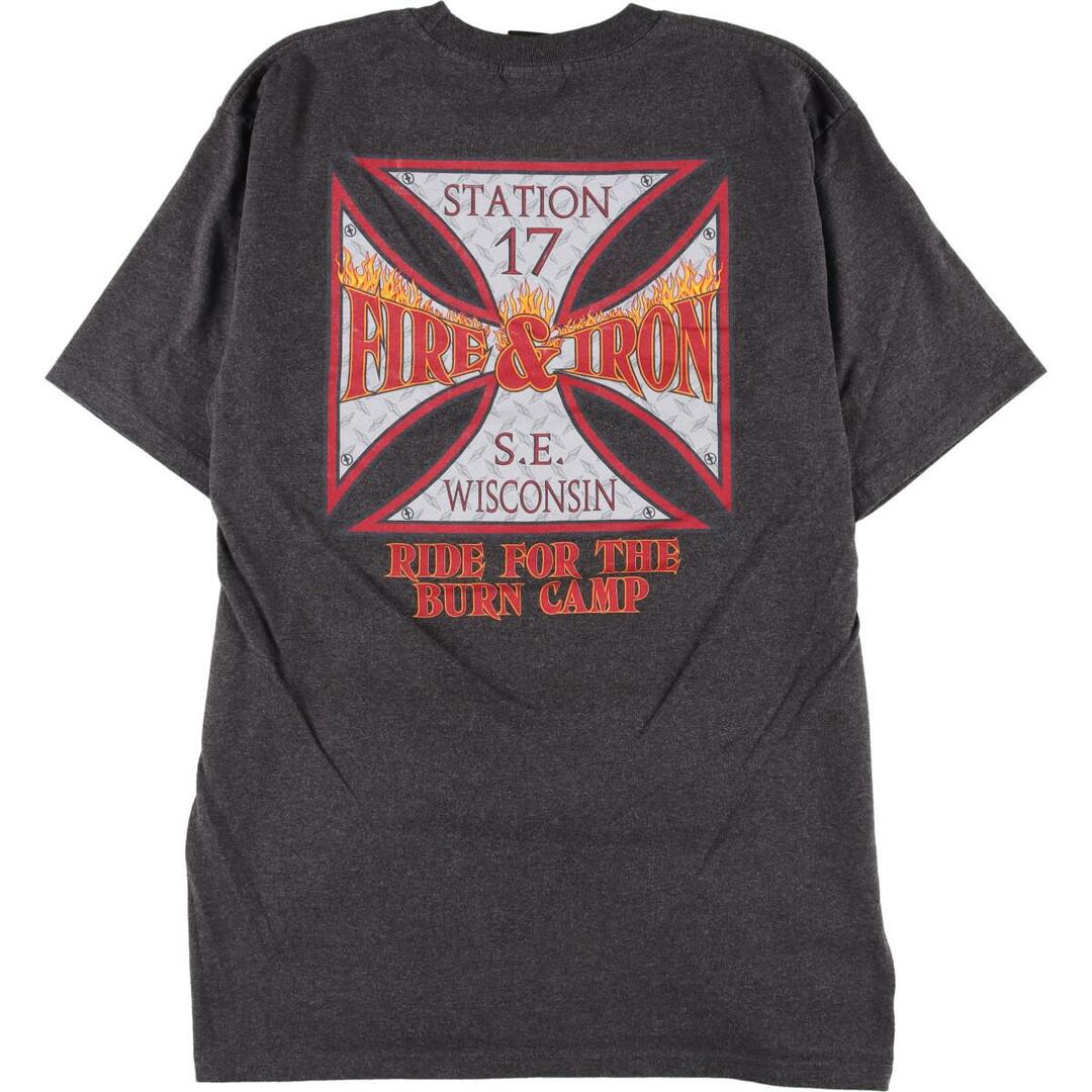 ハーレーダビッドソン Harley-Davidson 骸骨柄 モーターサイクル バイクTシャツ メンズXXL /eaa355117