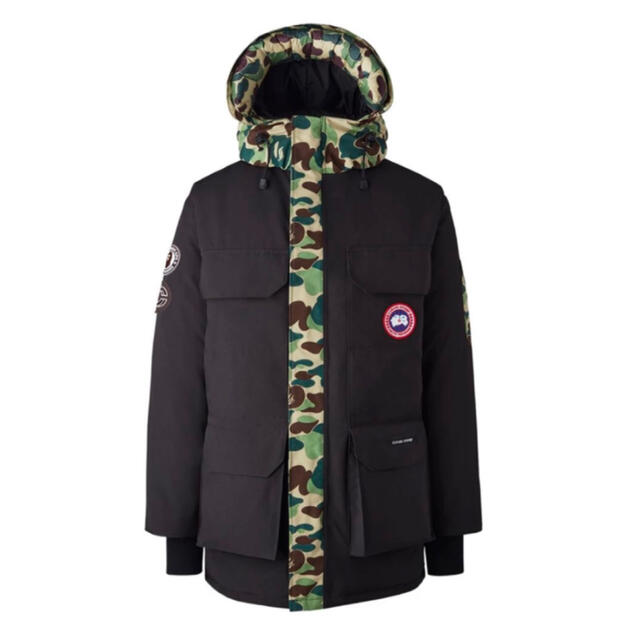 【１着でも送料無料】 BAPE X CANADA GOOSE CONCEPTS ダウンジャケット