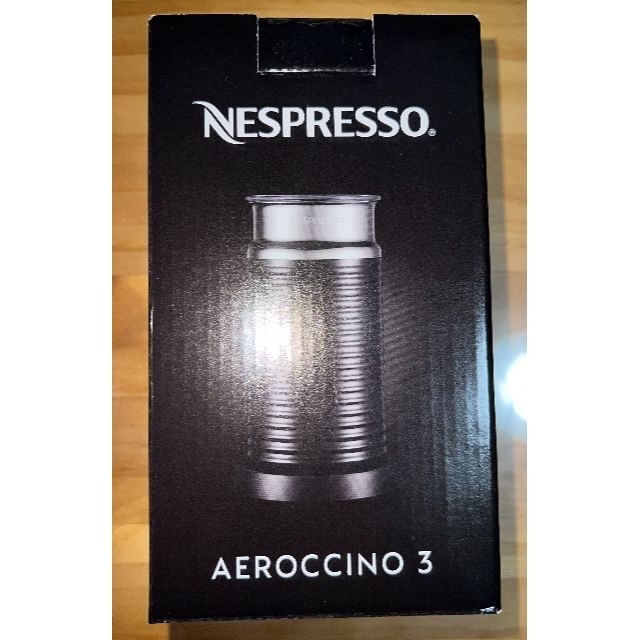 調理家電Nespresso エアロチーノ 3 ブラック ミルクフォーム