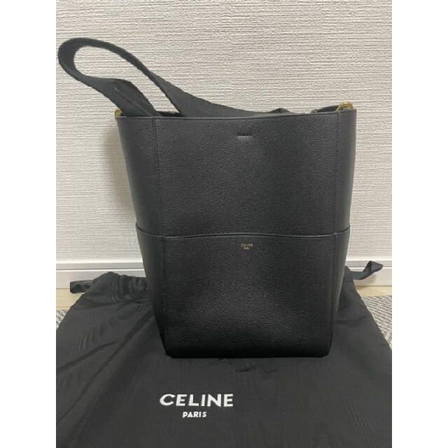 日本最大級 celine - 【美品】セリーヌ サングルバケット ラージ