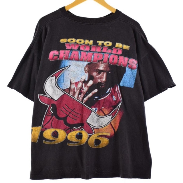 90年代 MICHAEL JORDAN マイケルジョーダン DENNIS RODMAN デニスロッドマン SCOTTIE PIPPEN スコッティピッペン NBA CHICAGO BULLS シカゴブルズ スポーツプリントTシャツ メンズXL ヴィンテージ /eaa258119