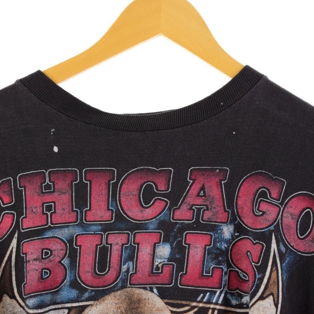 90年代 MICHAEL JORDAN マイケルジョーダン DENNIS RODMAN デニスロッドマン SCOTTIE PIPPEN スコッティピッペン NBA CHICAGO BULLS シカゴブルズ スポーツプリントTシャツ メンズXL ヴィンテージ /eaa258119