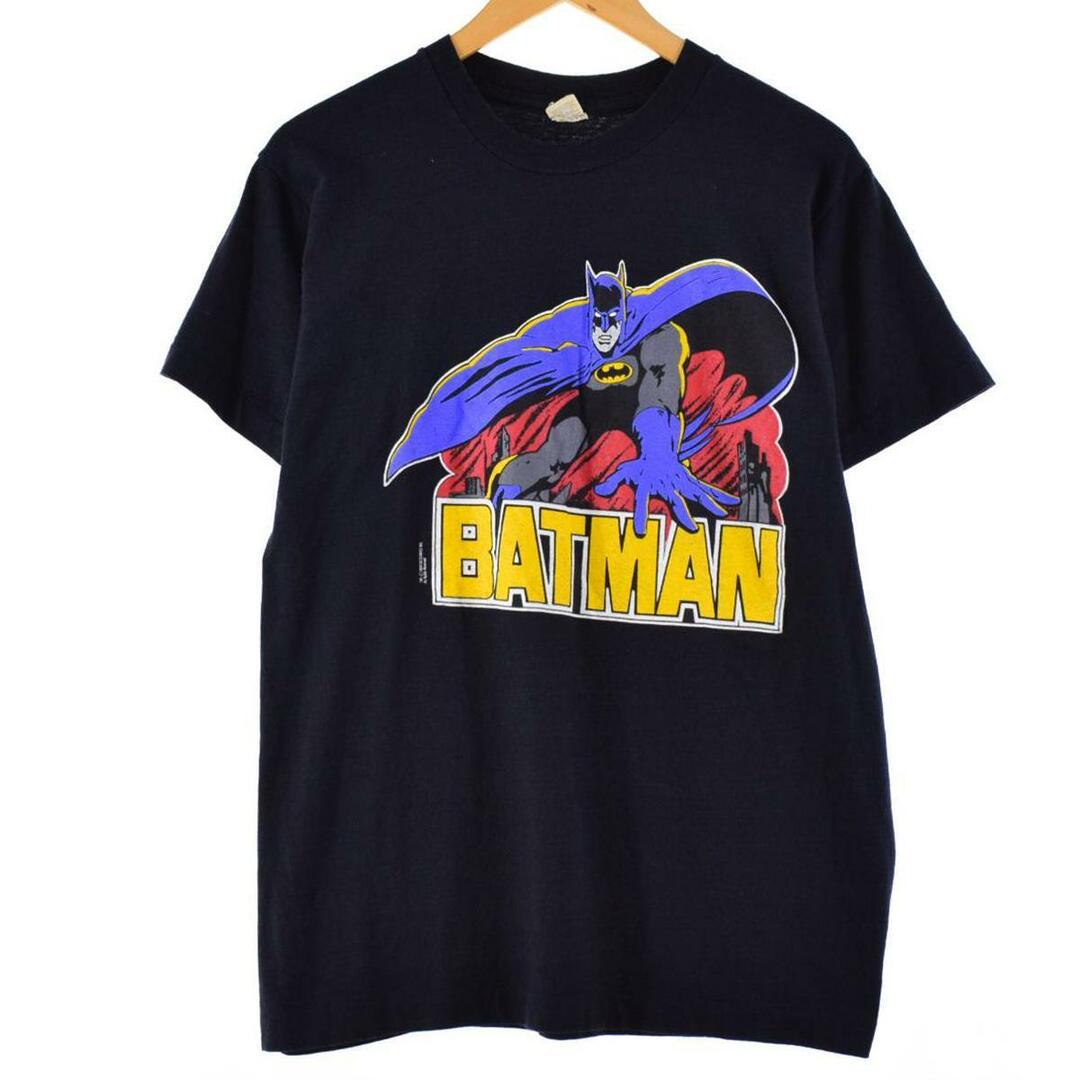 80年代 SCREEN STARS BATMAN バットマン キャラクタープリントTシャツ メンズM ヴィンテージ /eaa258069