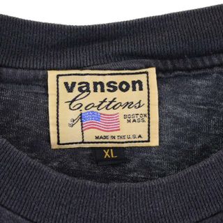 VANSON - 古着 90年代 ヴァンソン VANSON Leathers 半袖 モーター