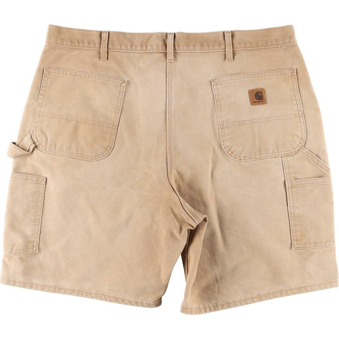 Carhartt カーハート ワークハーフパンツ キャメル系  W40