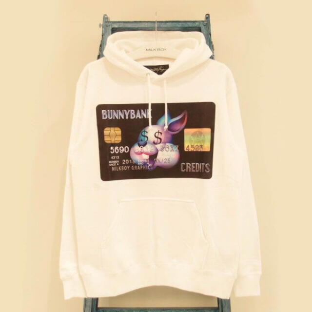 MILKBOY【CREDIT CARD HOODIES】パーカー