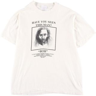 ヘインズ(Hanes)の古着 90年代 ヘインズ Hanes TWIN PEAKS ツインピークス BOB ボブ 映画 ムービーTシャツ USA製 メンズM ヴィンテージ /eva001546(Tシャツ/カットソー(半袖/袖なし))