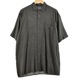 マンシングウェア(Munsingwear)の古着 MUNSINGWEAR 総柄 半袖 レーヨンシャツ メンズM /eaa250575(シャツ)