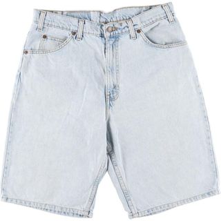 リーバイス(Levi's)の古着 90年代 リーバイス Levi's 550 RELAXED FIT オレンジタブ デニムショーツ ショートパンツ メンズw31 ヴィンテージ /eaa248886(ショートパンツ)