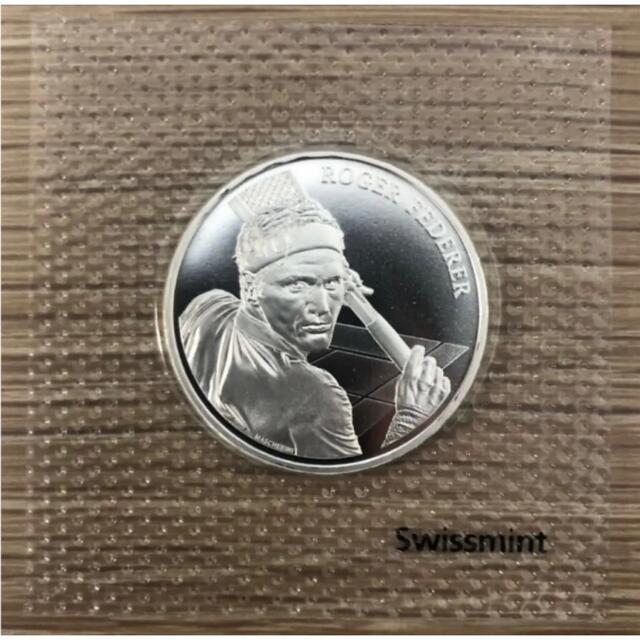 ロジャー・フェデラー 記念 コイン 銀貨／Roger Federer coin