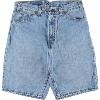 リーバイス(Levi's)の古着 90年代 リーバイス Levi's 550 RELAXED FIT オレンジタブ デニムショーツ ショートパンツ メンズw32 ヴィンテージ /eaa248864(ショートパンツ)