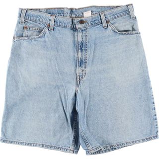 リーバイス(Levi's)の古着 リーバイス Levi's 550 RELAXED FIT オレンジタブ デニムショーツ ショートパンツ メンズw36 /eaa248878(ショートパンツ)