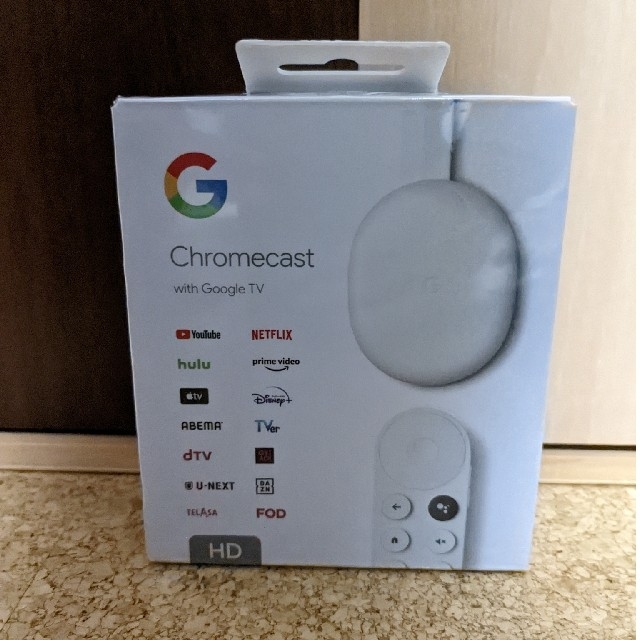 Google(グーグル)のChromecast with Google TV スマホ/家電/カメラのPC/タブレット(PC周辺機器)の商品写真