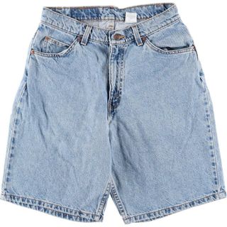 リーバイス(Levi's)の古着 90年代 リーバイス Levi's 560 LOOSE FIT オレンジタブ デニムショーツ ショートパンツ レディースL(w28) ヴィンテージ /eaa248885(ショートパンツ)