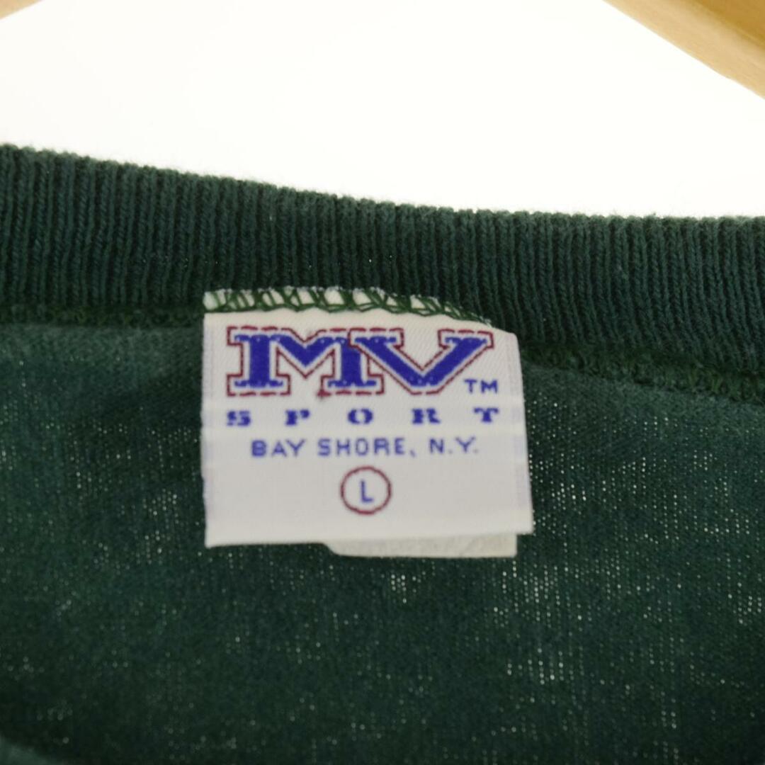 90年代 MV SPORT カレッジTシャツ USA製 メンズL ヴィンテージ /eaa244397