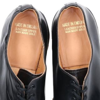 80年代 ドクターマーチン Dr.Martens 刻印前 4ホールシューズ 英国製 UK8.5 メンズ27.0cm ヴィンテージ /saa010453