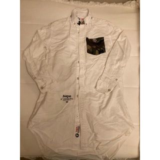 アベイシングエイプ(A BATHING APE)のA BATHING APE シャツワンピ(シャツ/ブラウス(長袖/七分))