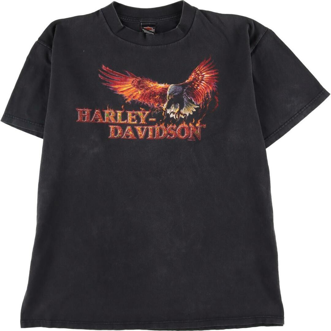 HOLOUBEK Harley-Davidson ハーレーダビッドソン 両面プリント モーターサイクル バイクTシャツ USA製 メンズXL /eaa258437