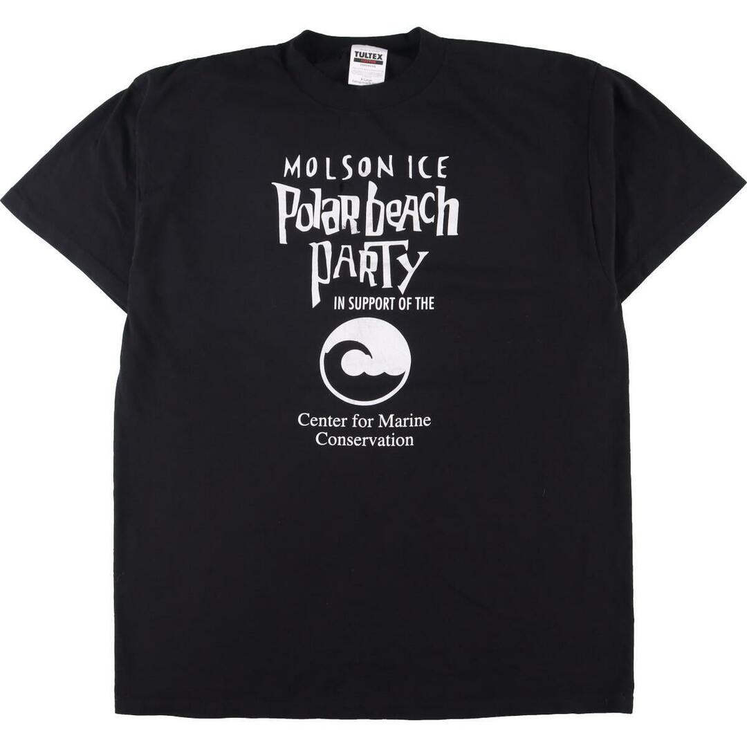 古着 90年代 TULTEX MOLSON ICE POLAR BEACH PARTY 1995 フェス METALLICA メタリカ バンドTシャツ  バンT メンズXL ヴィンテージ /eaa257436 | フリマアプリ ラクマ