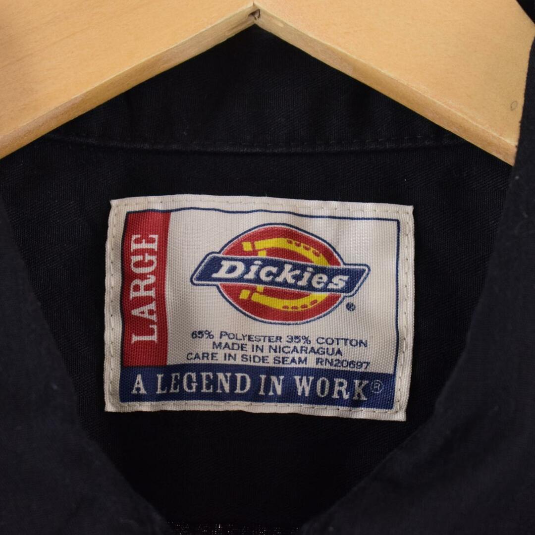 Dickies(ディッキーズ)の古着 ディッキーズ Dickies 半袖 ワークシャツ メンズL /eaa259103 メンズのトップス(シャツ)の商品写真