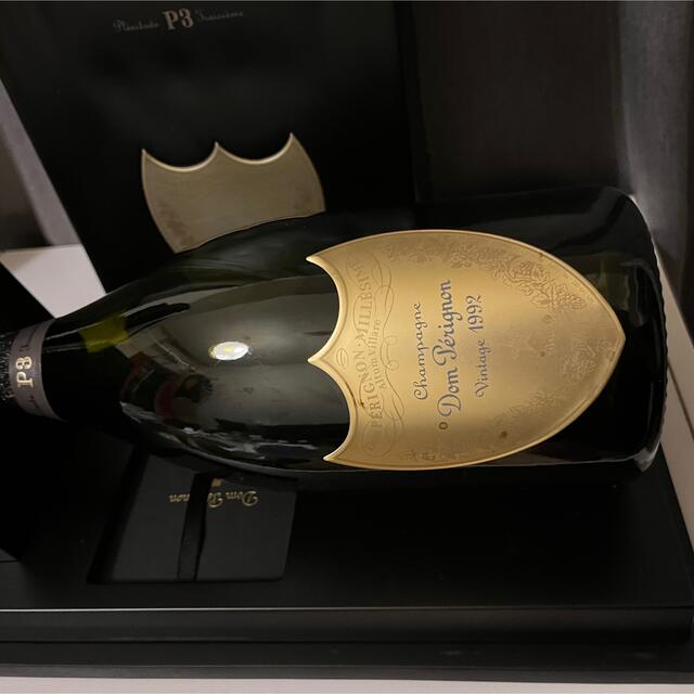 Dom Pérignon(ドンペリニヨン)のP3 ドンペリ 空き瓶 箱付き1992年 食品/飲料/酒の酒(シャンパン/スパークリングワイン)の商品写真