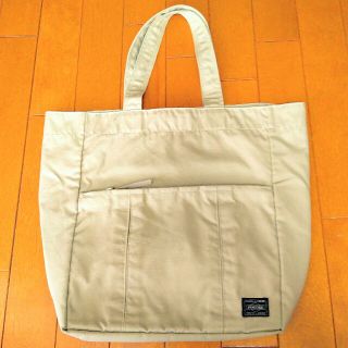 ポーター(PORTER)の【廃番モデル】PORTER  トートバッグ Mサイズ ベージュ(トートバッグ)