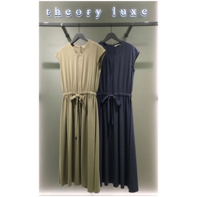 Theory luxe 19ss ロングワンピース