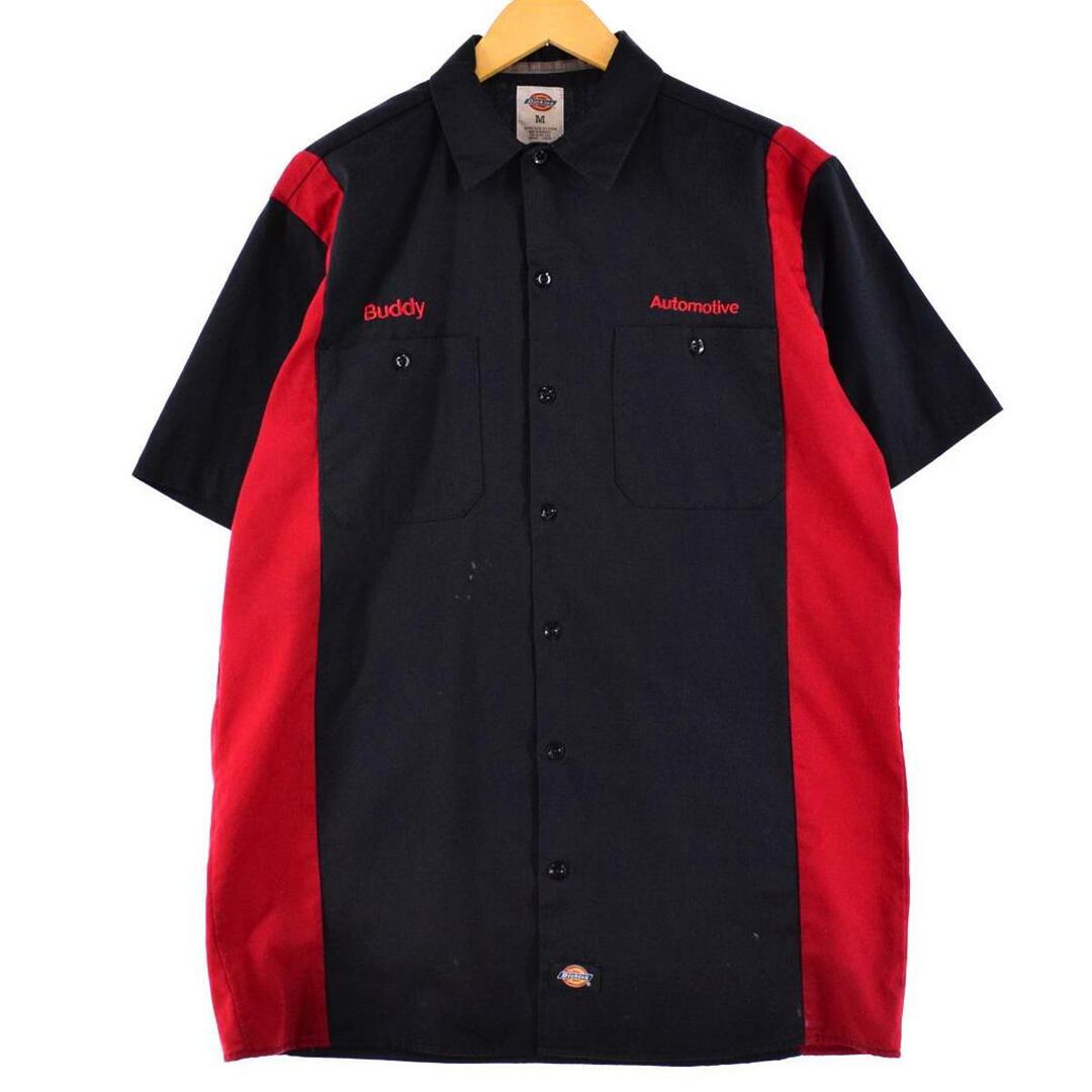 Dickies(ディッキーズ)の古着 ディッキーズ Dickies 半袖 ワークシャツ メンズL /eaa268021 メンズのトップス(シャツ)の商品写真