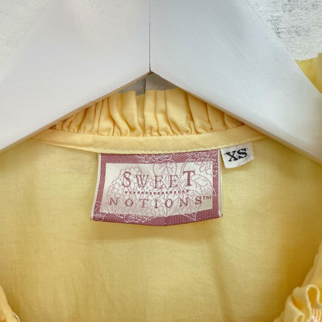 古着 SWEET NOTIONS フリル付き ノースリーブワンピース レディースM