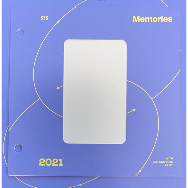 BTS 2021 memories Blu-ray グク 公式トレカ