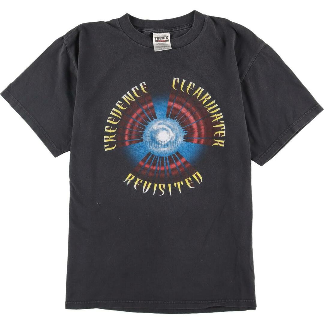 TULTEX CREEDENCE CLEARWATER REVIVAL クリーデンスクリアウォーターリバイバル RECOLLECTION アルバム 両面プリント バンドTシャツ バンT メンズM /eaa261592