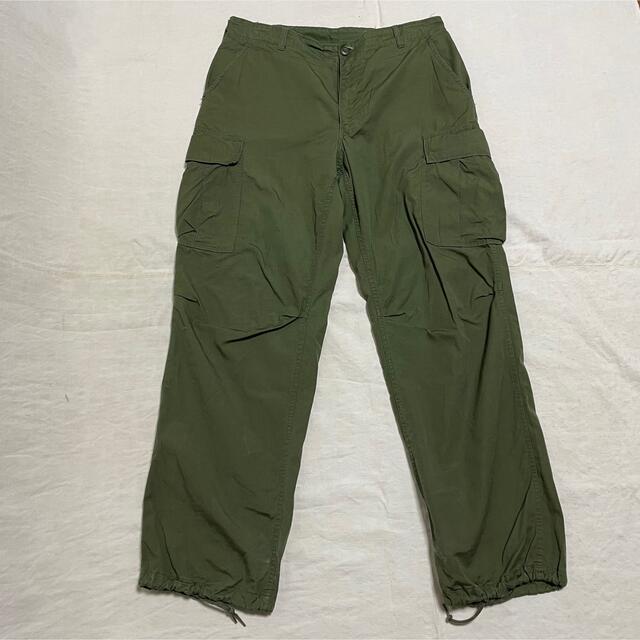 US ARMY ジャングルファティーグ パンツ M/L ミリタリー 古着 メンズのパンツ(ワークパンツ/カーゴパンツ)の商品写真