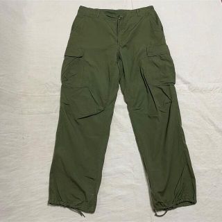 US ARMY ジャングルファティーグ パンツ M/L ミリタリー 古着(ワークパンツ/カーゴパンツ)