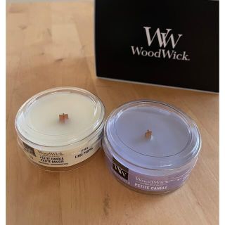 ウッドウィック WoodWick アロマキャンドル ２個(キャンドル)