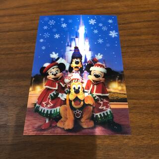 ディズニー(Disney)の※ディズニー クリスマス 2012 実写 3D ポストカード(写真/ポストカード)