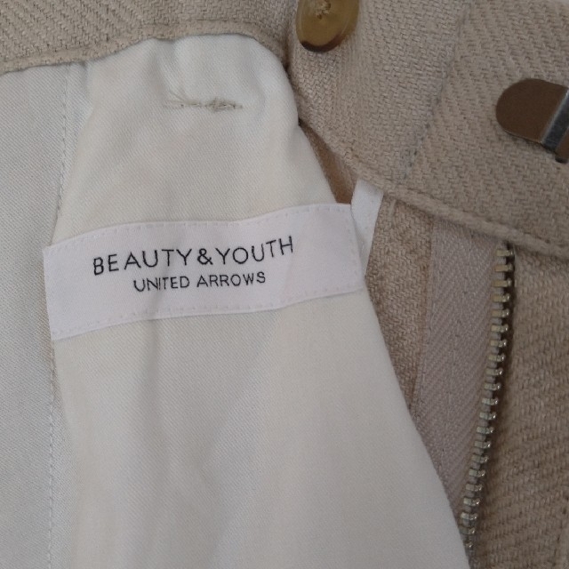 BEAUTY&YOUTH UNITED ARROWS(ビューティアンドユースユナイテッドアローズ)のアローズビューティー＆ユース　麻　パンツ　クリーニング済み メンズのパンツ(その他)の商品写真