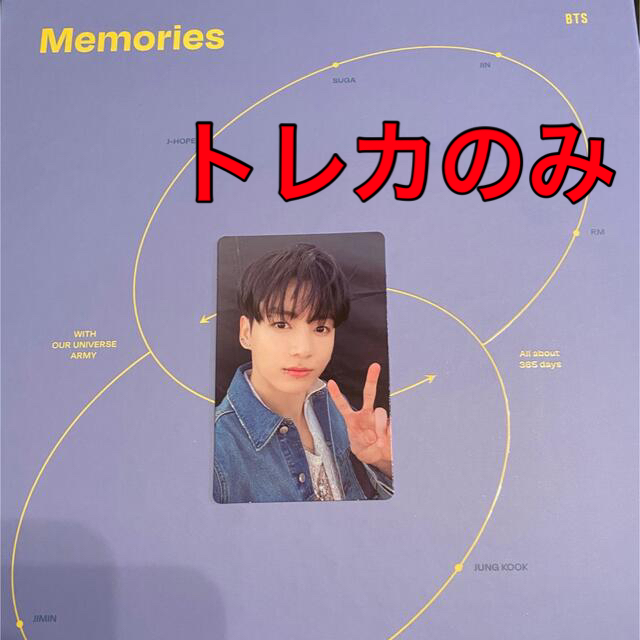 BTS Memories 2021 DVD ランダム　トレカ　ジョングクK-POP/アジア