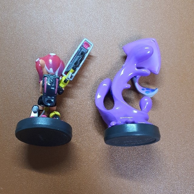 任天堂(ニンテンドウ)のamiibo　スプラトゥーン　イカ　パープル　タコガール エンタメ/ホビーのフィギュア(ゲームキャラクター)の商品写真