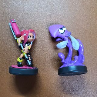 ニンテンドウ(任天堂)のamiibo　スプラトゥーン　イカ　パープル　タコガール(ゲームキャラクター)