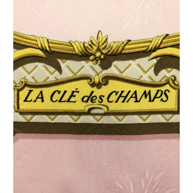 エルメス　スカーフ　LA CLE des CHAMPS 小鳥と花