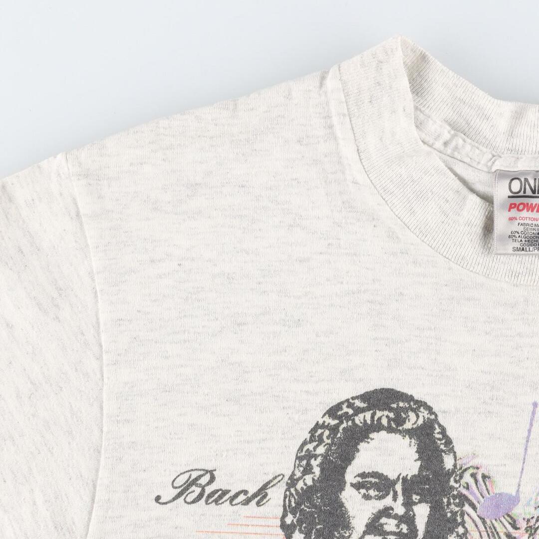 ONEITA - 古着 90年代 ONEITA 両面プリント 偉人Tシャツ USA製 メンズS