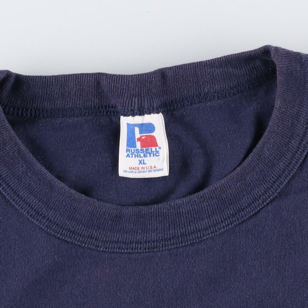 90年代 ラッセル Russell カレッジTシャツ USA製 メンズXL ヴィンテージ /eaa269882