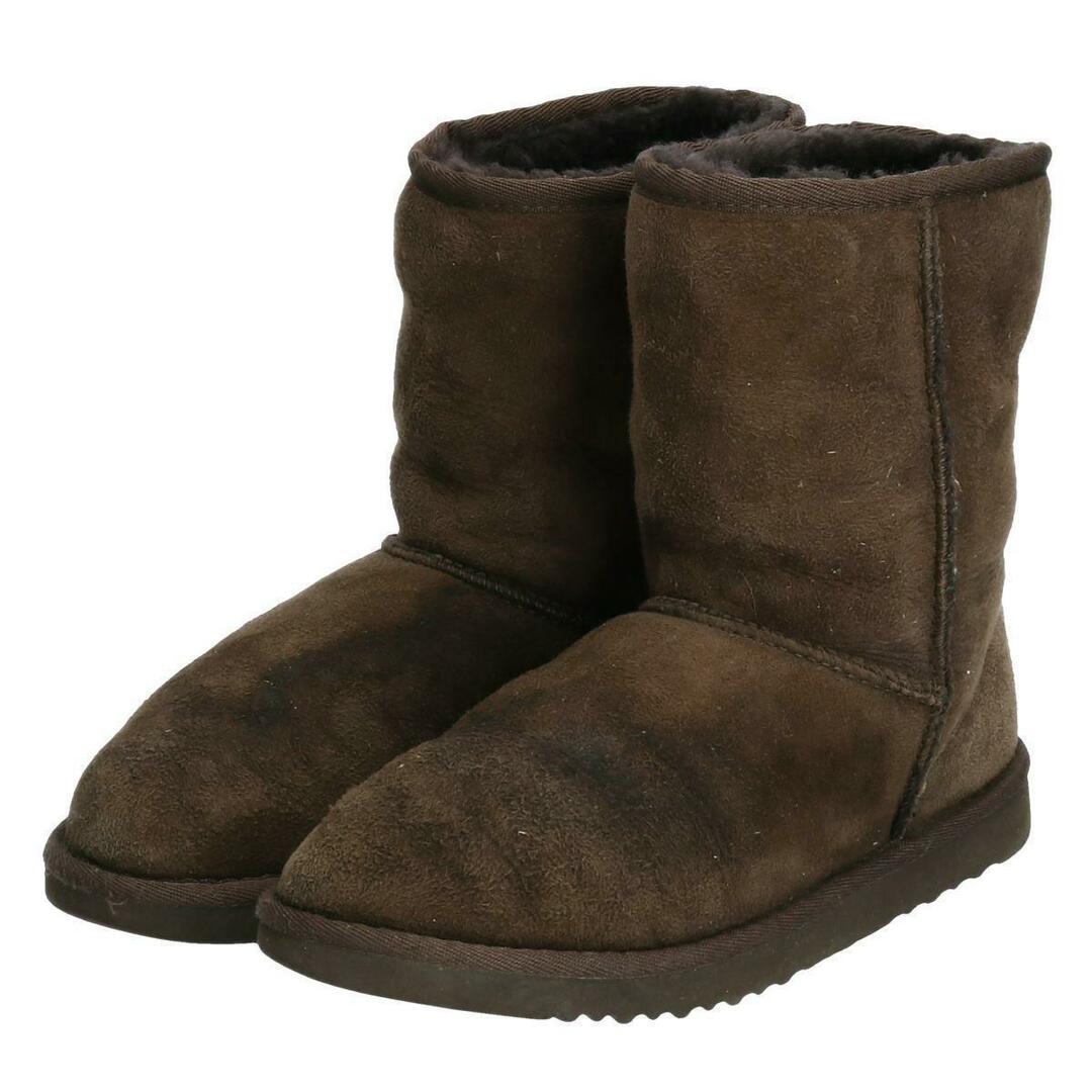 アグ UGG CLASSIC SHORT ムートンブーツ US6 レディース23.0cm /saa008267