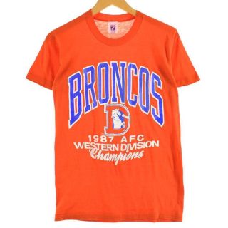 古着 80年代 LOGO7 NFL DENVER BRONCOS デンバーブロンコス スポーツ
