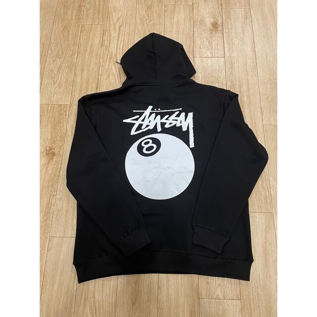 STUSSY ステューシー スウェット パーカー プルオーバー 裏起毛 Ｌ