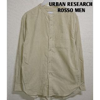 アーバンリサーチロッソ(URBAN RESEARCH ROSSO)のURBAN RESEARCH ROSSO MEN バンドカラーシャツ(シャツ)