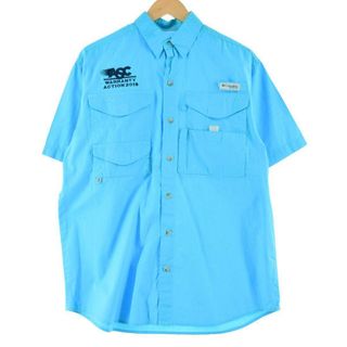 コロンビア(Columbia)の古着 コロンビア Columbia PFG 半袖 フィッシングシャツ メンズM /eaa268495(シャツ)