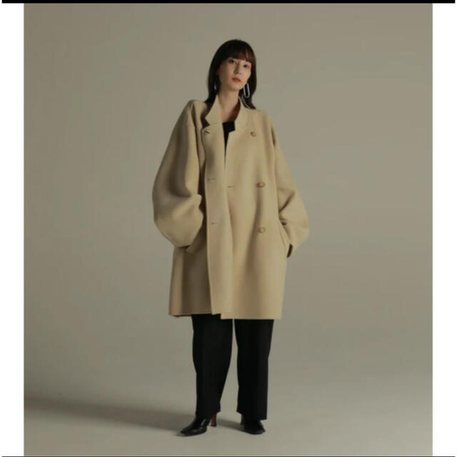 TODAYFUL(トゥデイフル)のlouren doubleface wool over coat  レディースのジャケット/アウター(ロングコート)の商品写真