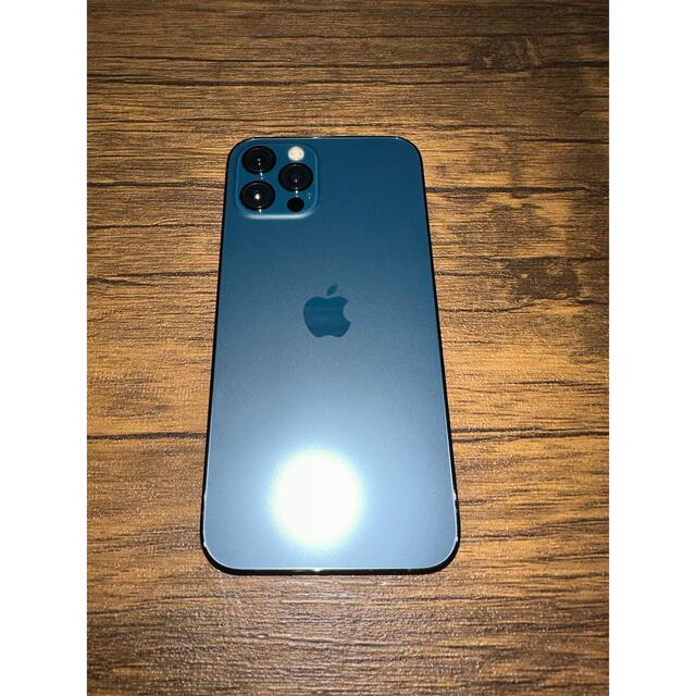 スマートフォン本体【値下げ】iPhone12pro パシフィックブルー 128GB スマートフォン本体【値下げ】iPhone12pro パシフィックブルー 128GB