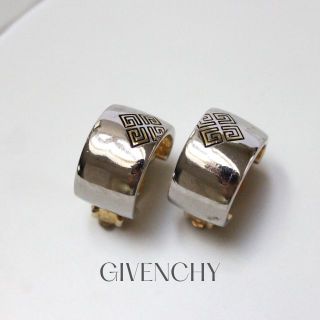 ジバンシィ(GIVENCHY)のジバンシー ループロゴコンビイヤリング(イヤリング)